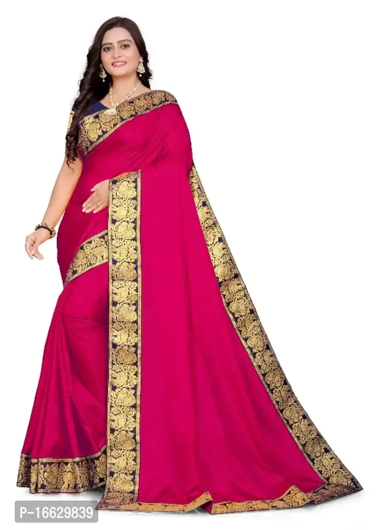 Silk Saree with blouse piece.