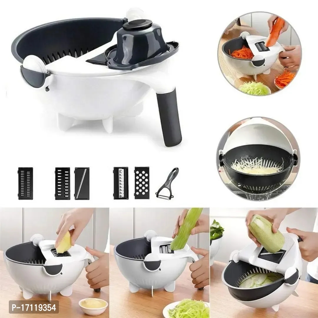 Vegetable cutter with multiple blades