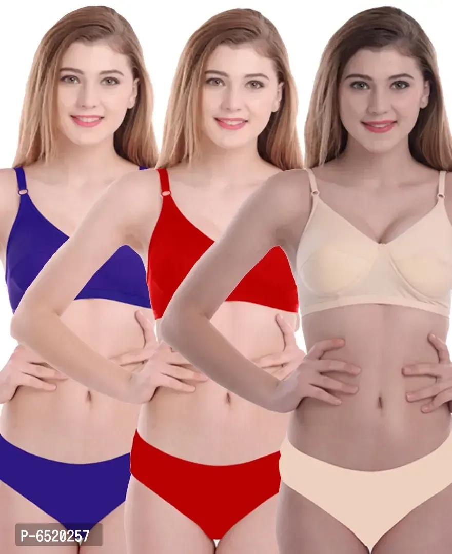 Panty/Bra set of 3
