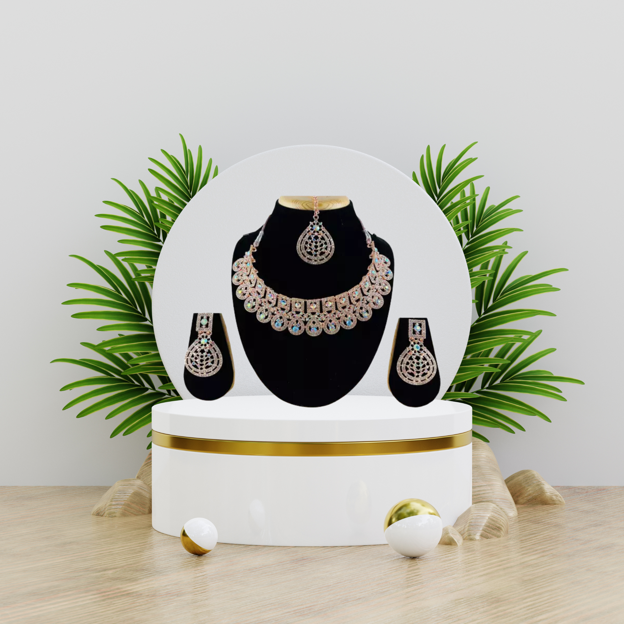 Artificial jewellery set