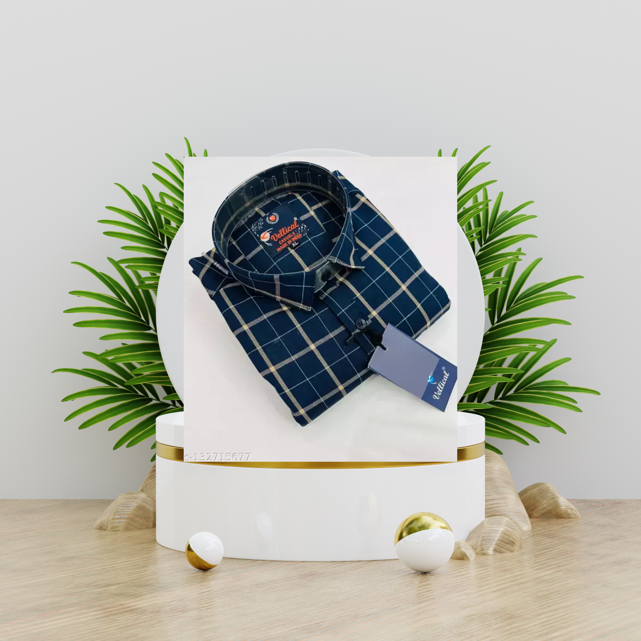 Check shirt for men