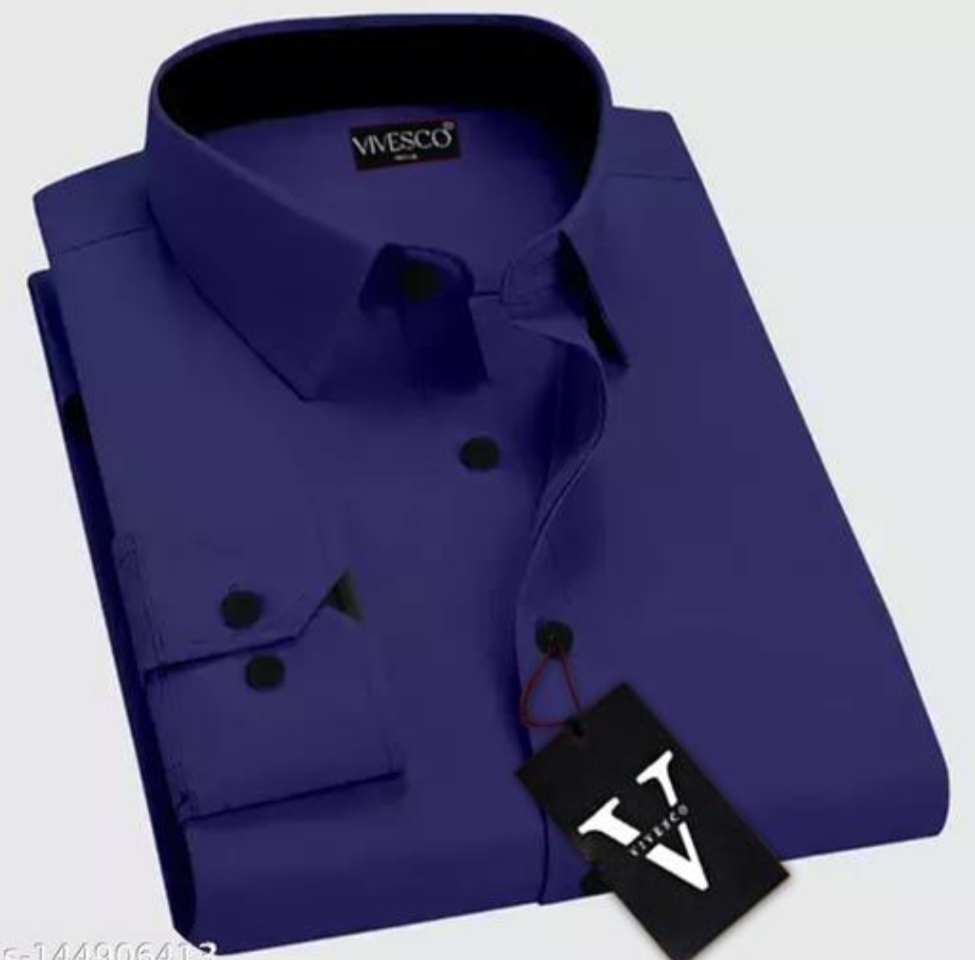 Nevy Blue Shirt for men cotton blended