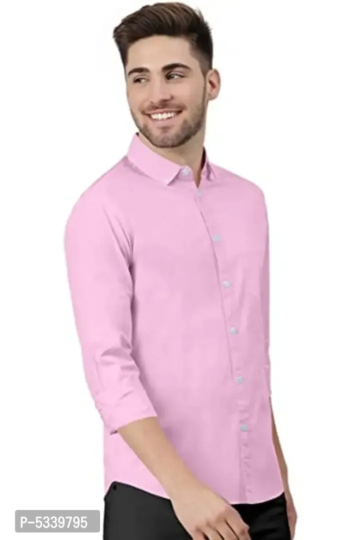 Formal shirt for men light pink